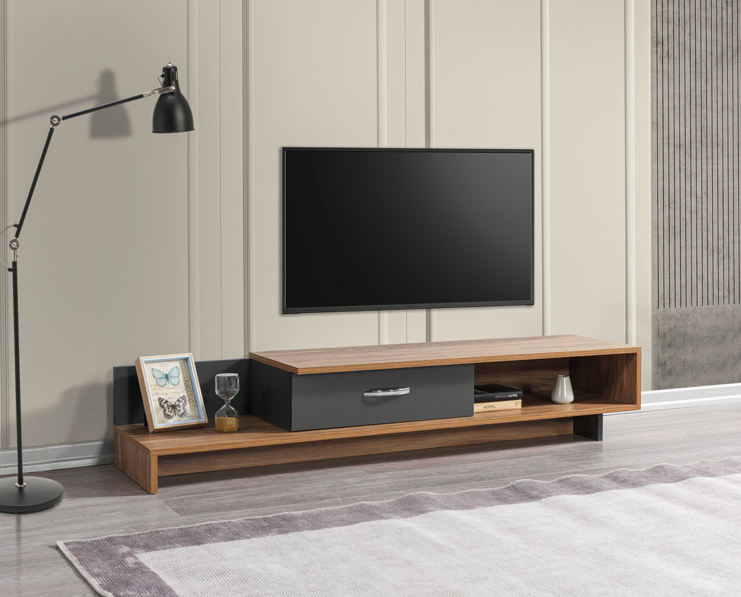 Wrap Tv Unit Kaman - Anthracite