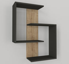 Armor Wall Shelf  Anthracite - Sapphire