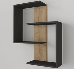 Armor Wall Shelf  Anthracite - Sapphire