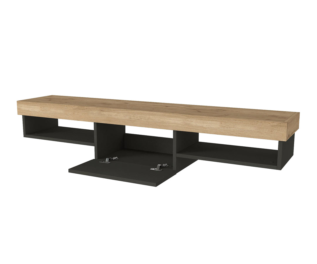 Barsine Tv Stand Sepet - Anthracite