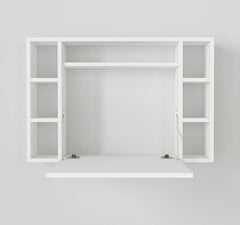 Bover Wall Mounted Study Desk White