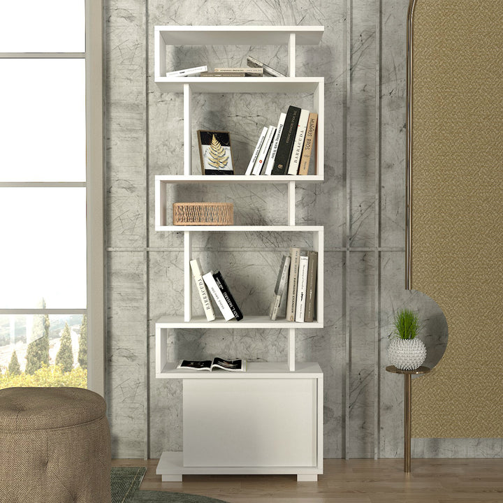 Deniro Bookcase White