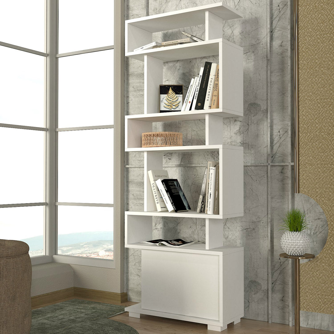 Deniro Bookcase White