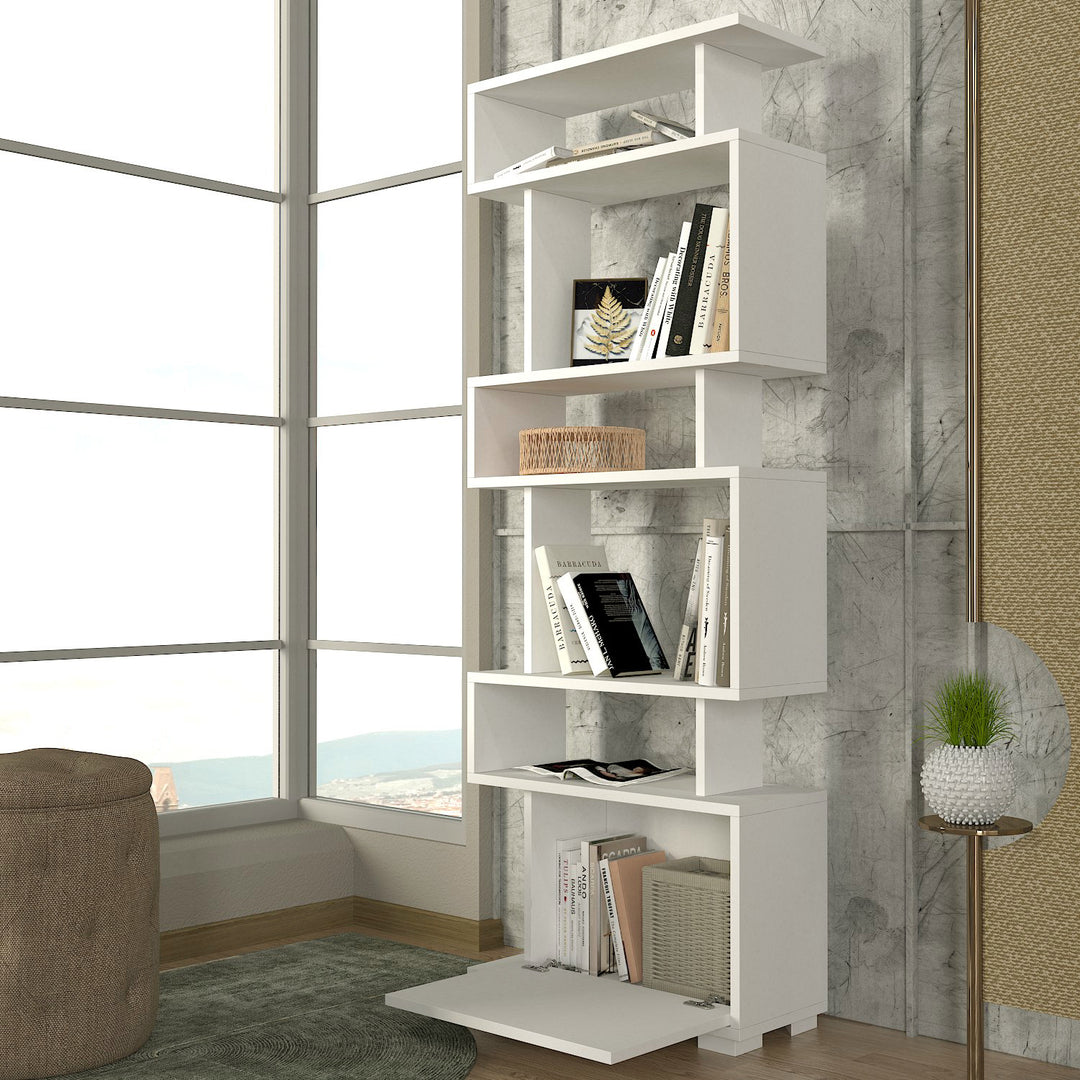 Deniro Bookcase White