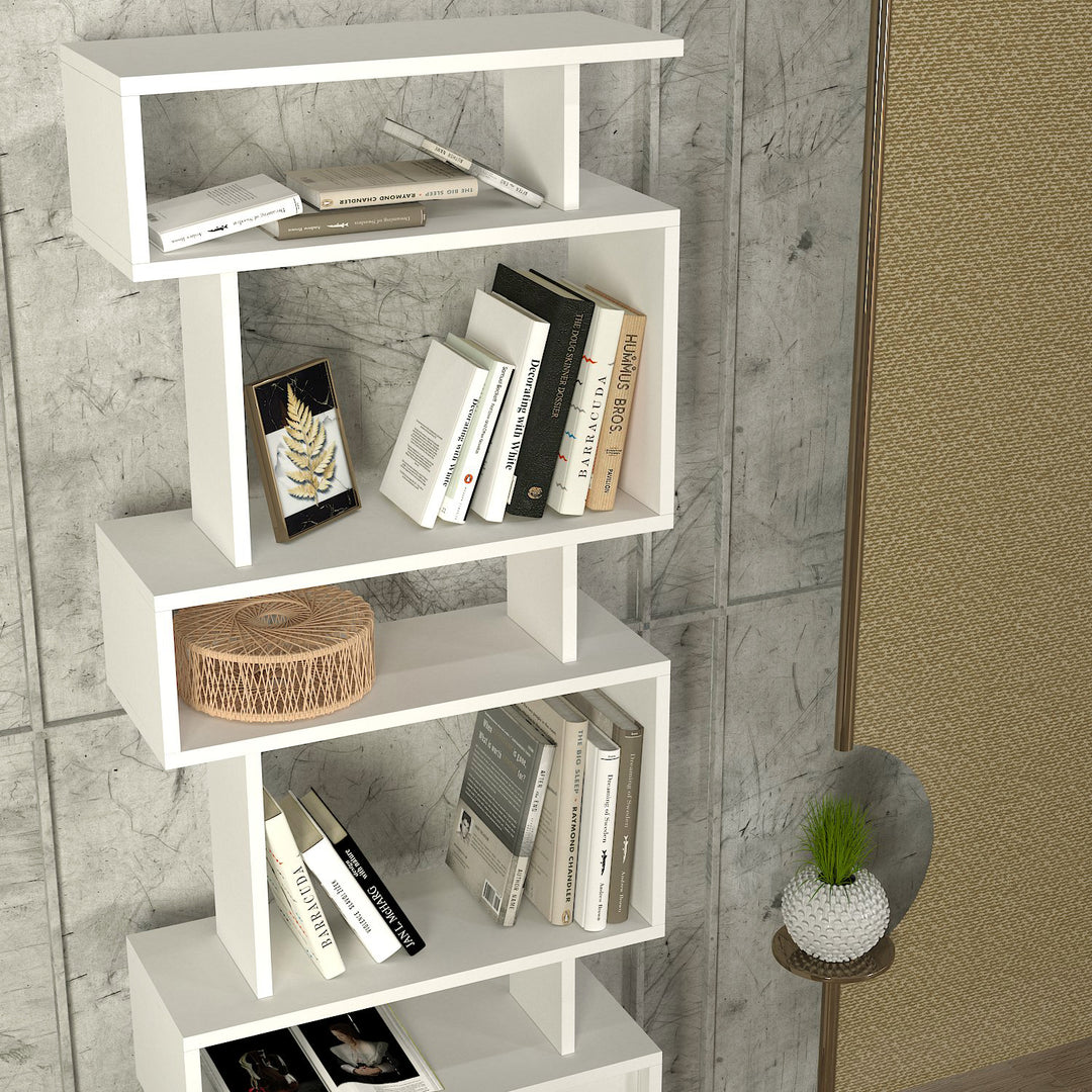 Deniro Bookcase White