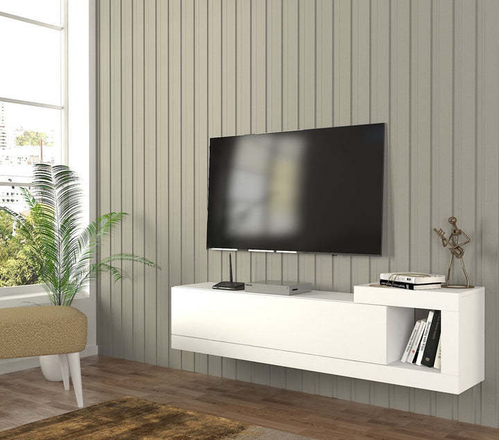 Dente Tv Stand White