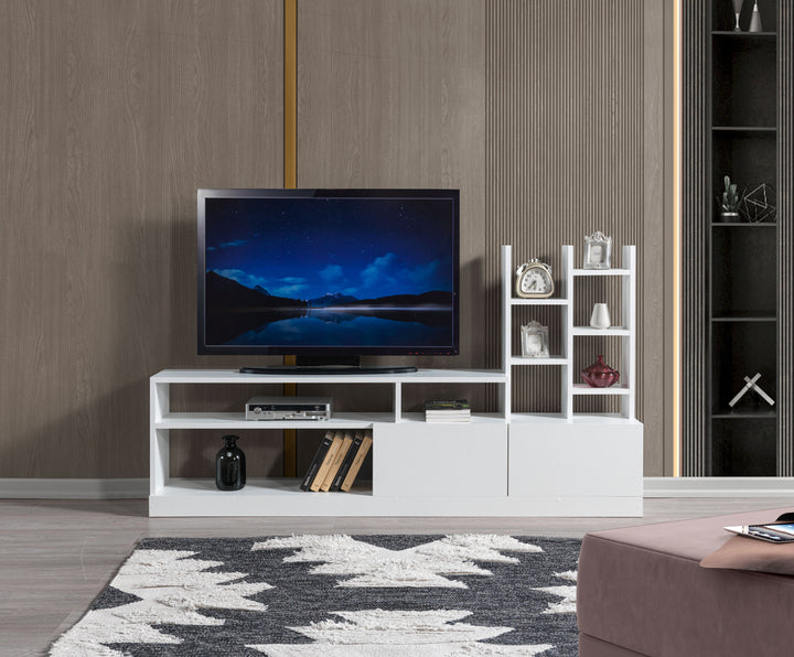 Dolunay Tv Unit White