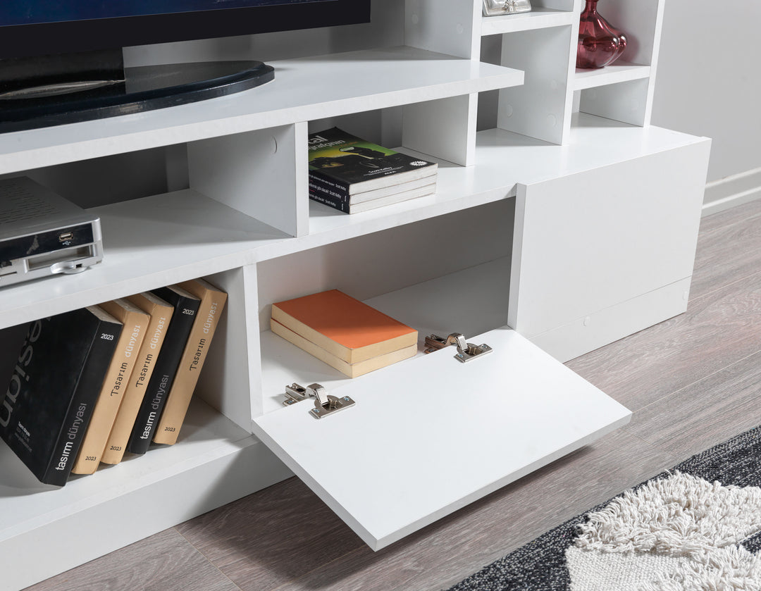 Dolunay Tv Unit White