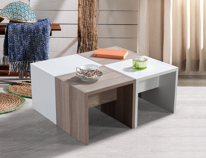 Doodle Coffee Table White - Cordoba