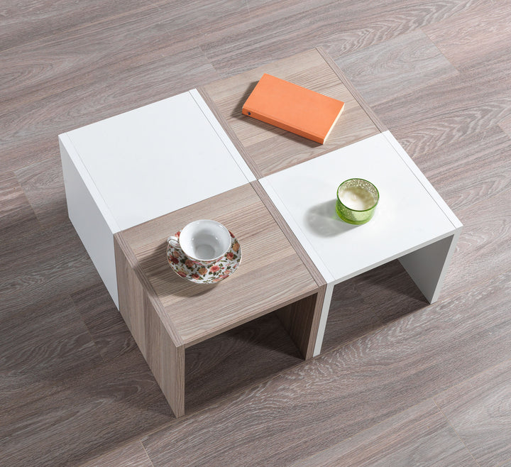 Doodle Coffee Table White - Cordoba