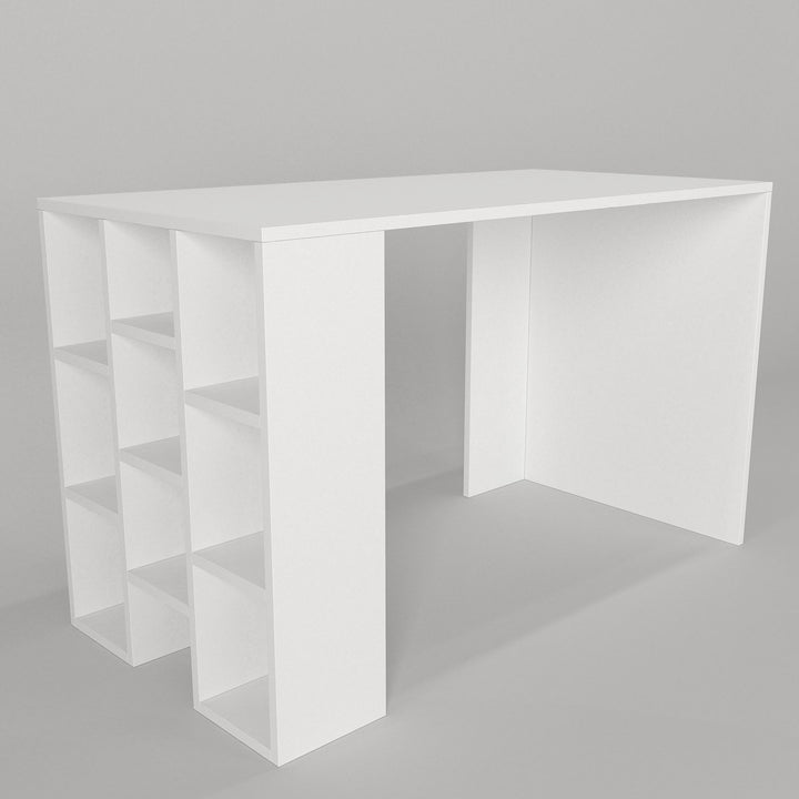 Duren Study Desk White