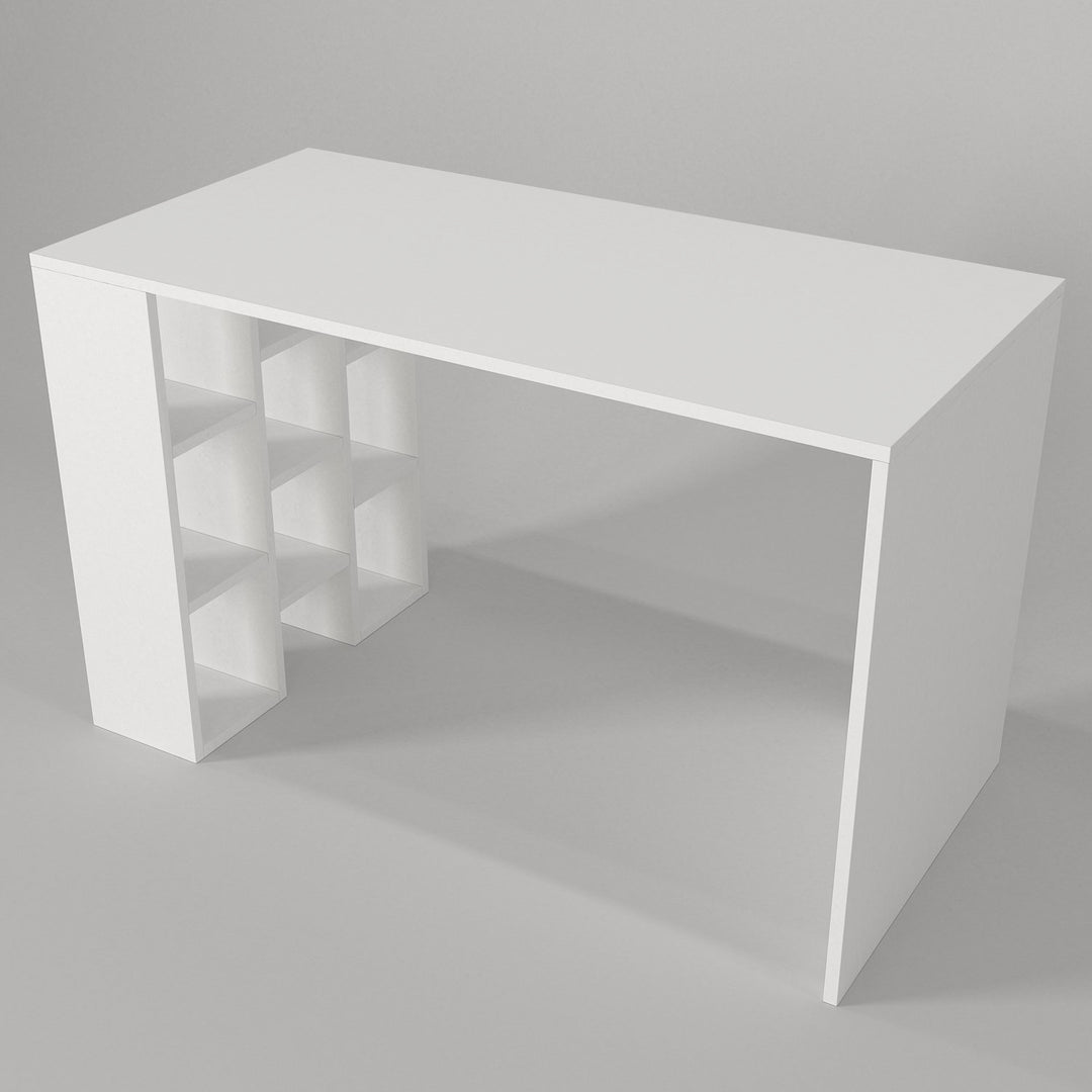 Duren Study Desk White