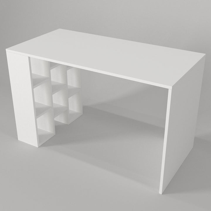 Duren Study Desk White