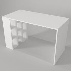 Duren Study Desk White