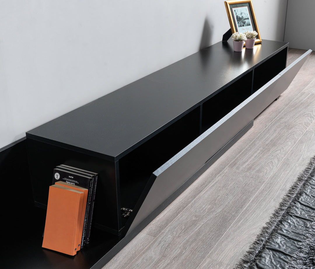 Ensty Tv Unit All Black