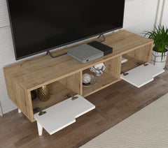 Fabiano Tv Stand Sapphire - White - 120 cm