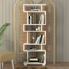 Faraday Bookcase White