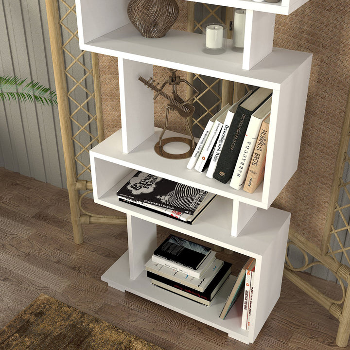 Faraday Bookcase White