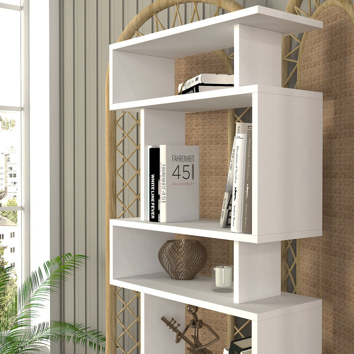 Faraday Bookcase White