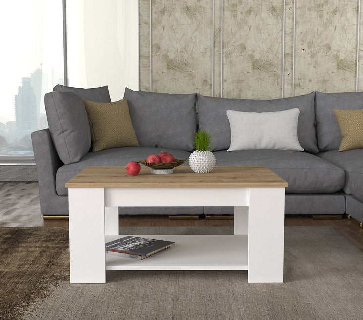 Fatel Coffee Table White - Sapphire