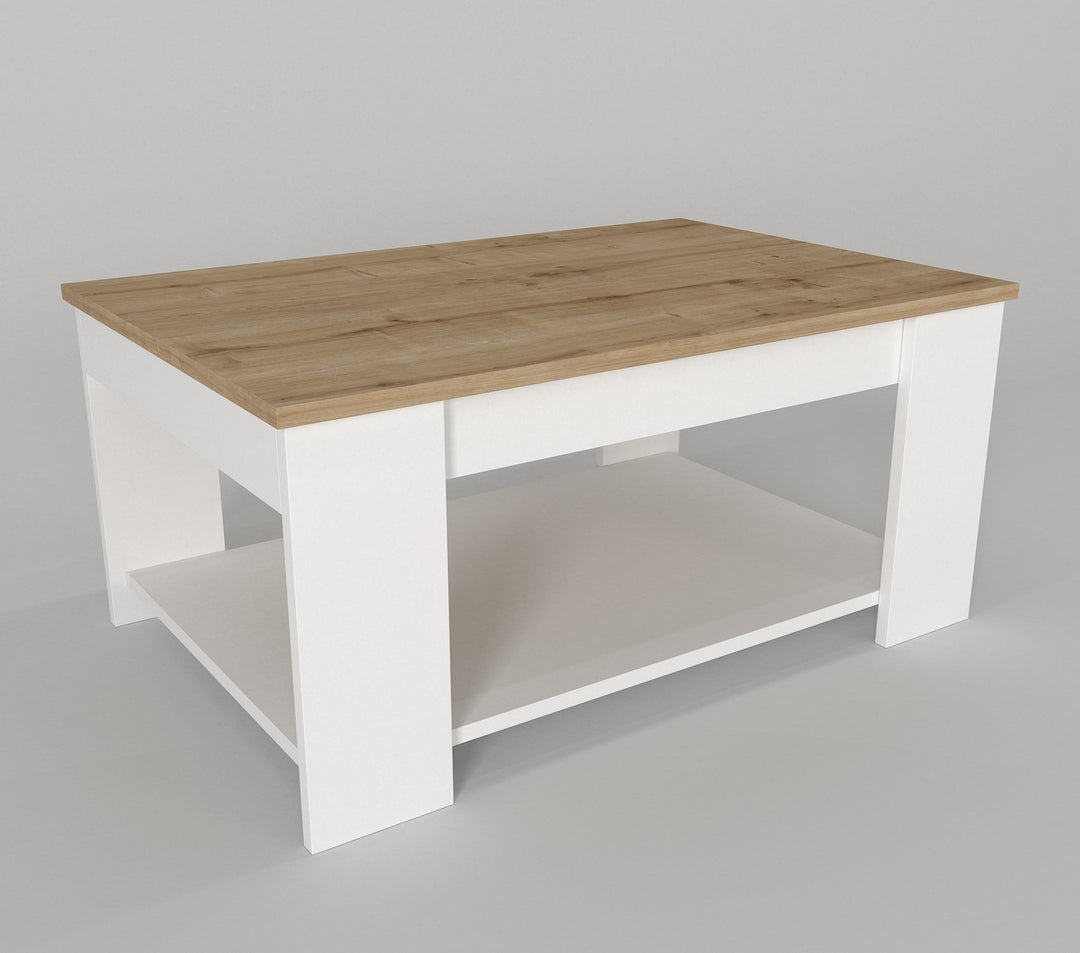 Fatel Coffee Table White - Sapphire