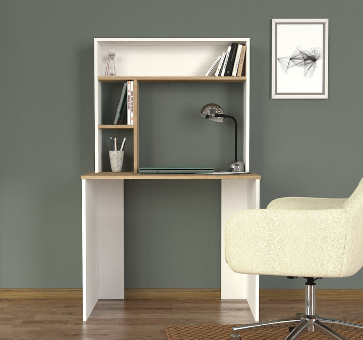 Ferano Study Desk White - Sapphire