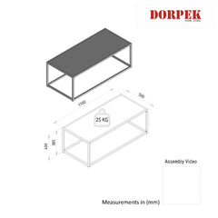 Ginza Coffee Table White