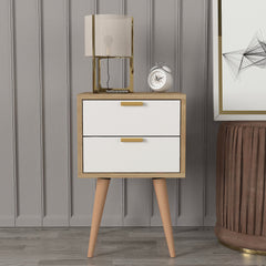 Ganna Nightstand Sapphire - White