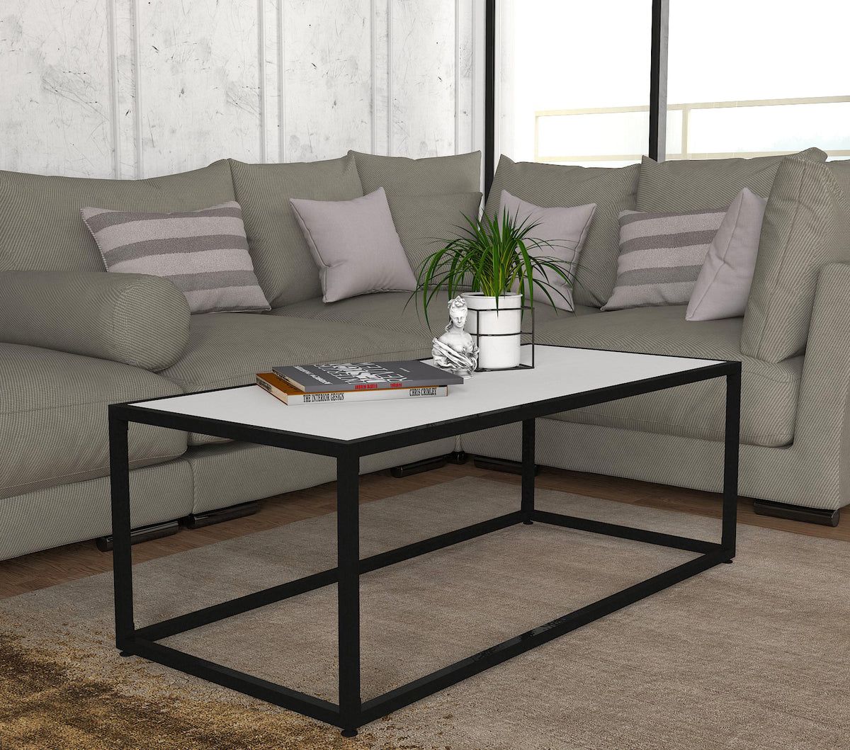 Ginza Coffee Table White