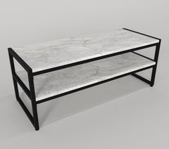 Ginza Tv Stand White Marble