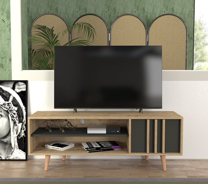 Honte Tv Stand Sapphire - Anthracite