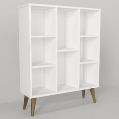 Janel Bookcase White