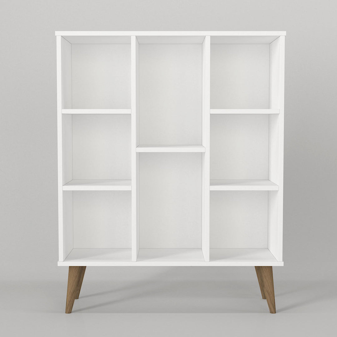 Janel Bookcase White