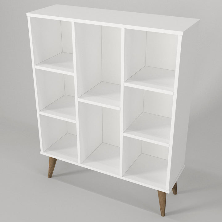 Janel Bookcase White