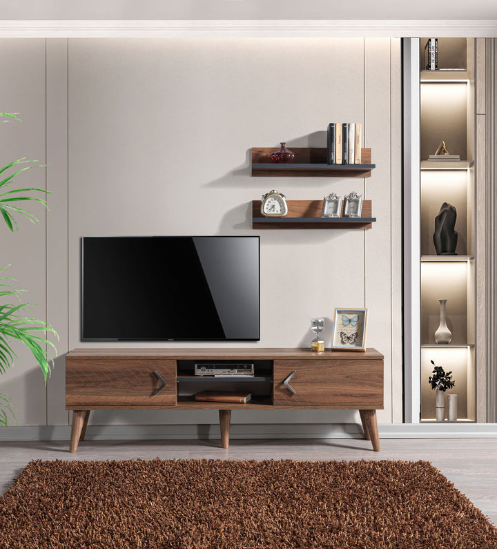 Legato Tv Unit Walnut