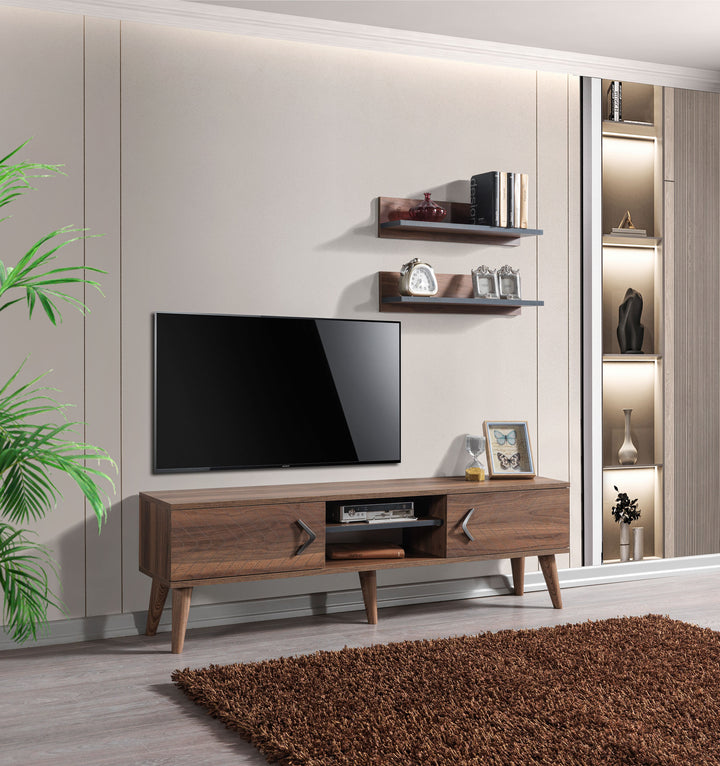 Legato Tv Unit Walnut