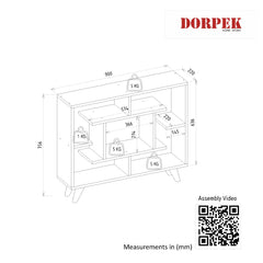 Melt Bookcase White