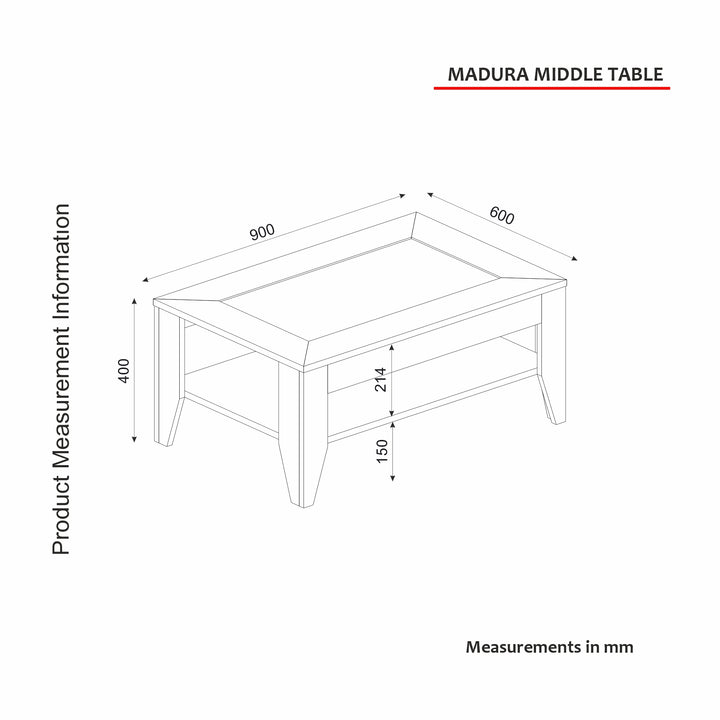 Madura Coffee Table Sapphire - Hazeran