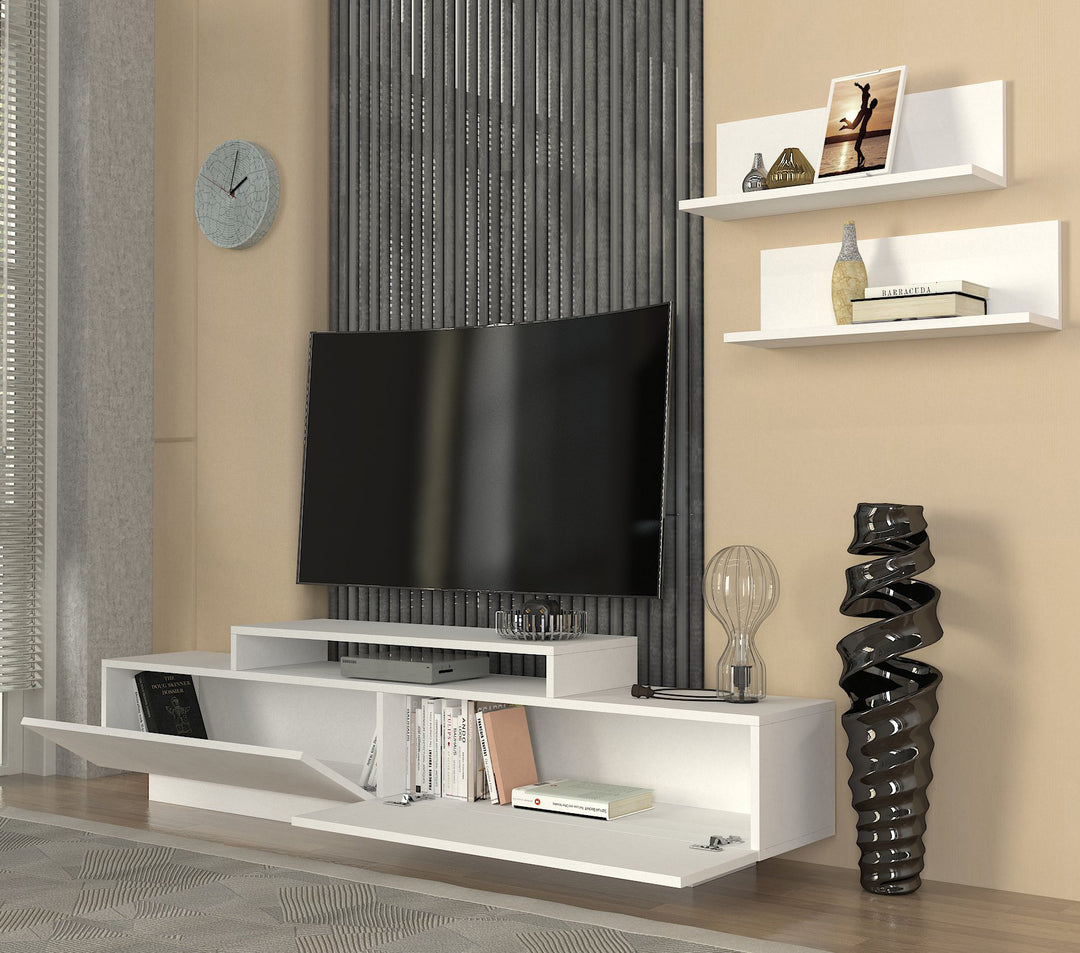 Maranca Tv Unit White - 180cm