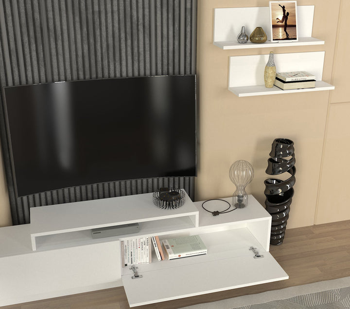 Maranca Tv Unit White - 180cm