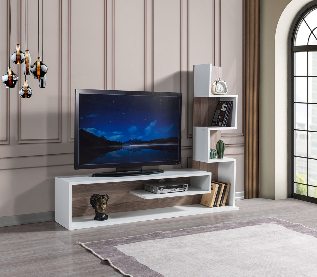 Metehan Tv Unit White - Cordoba