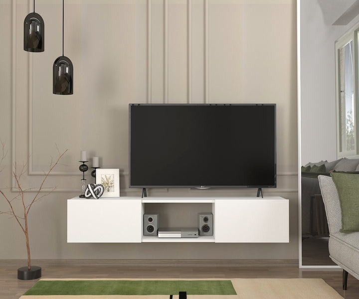 Neton Tv Stand White - 150cm