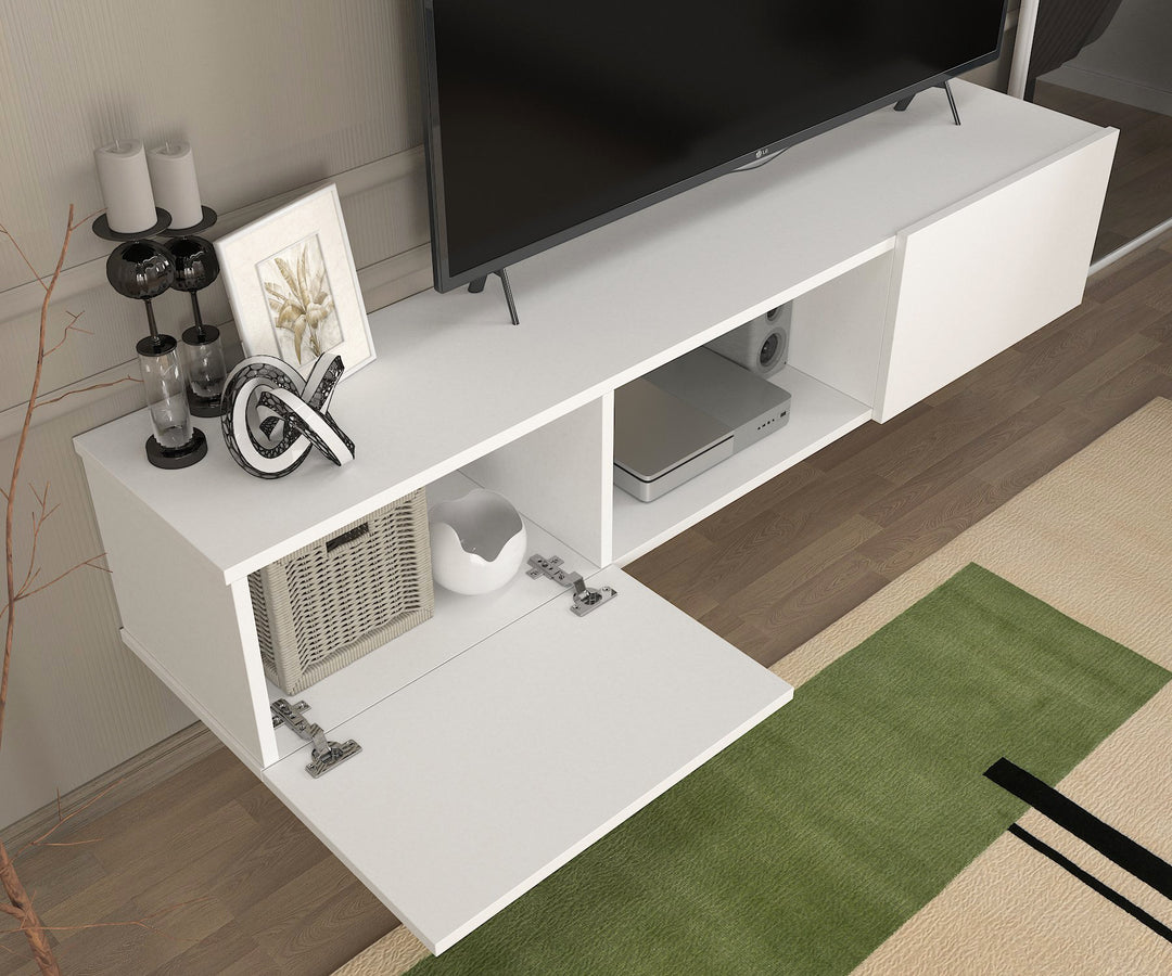 Neton Tv Stand White - 150cm