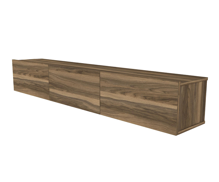 Newport Tv Stand, Walnut Wood for TVs up to 78" - 180cm