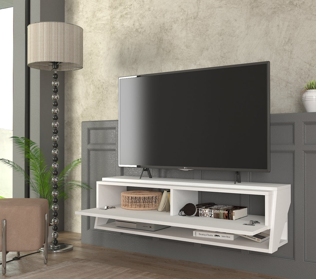 Olaf Tv Stand White - 120cm