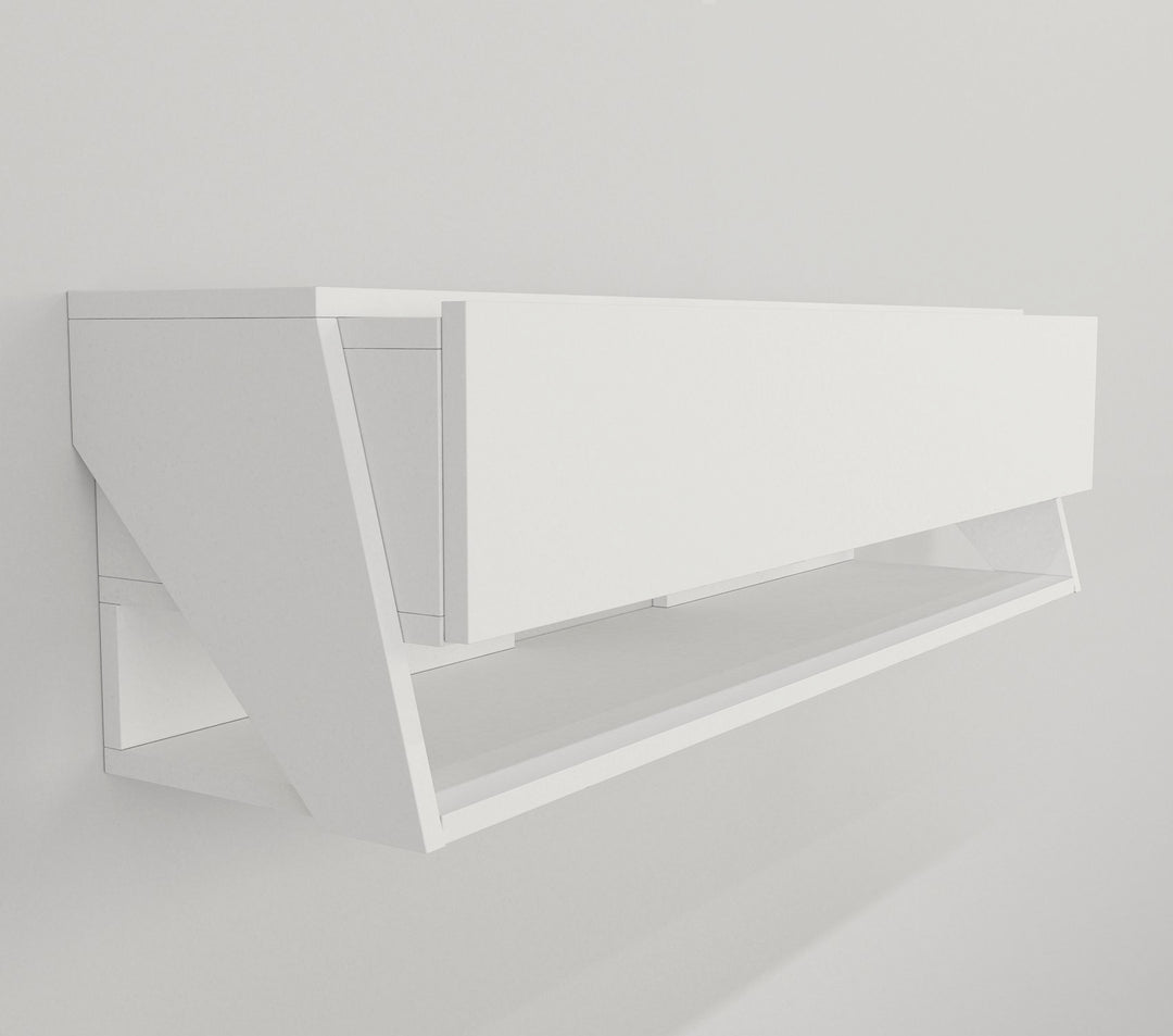 Olaf Tv Stand White - 120cm