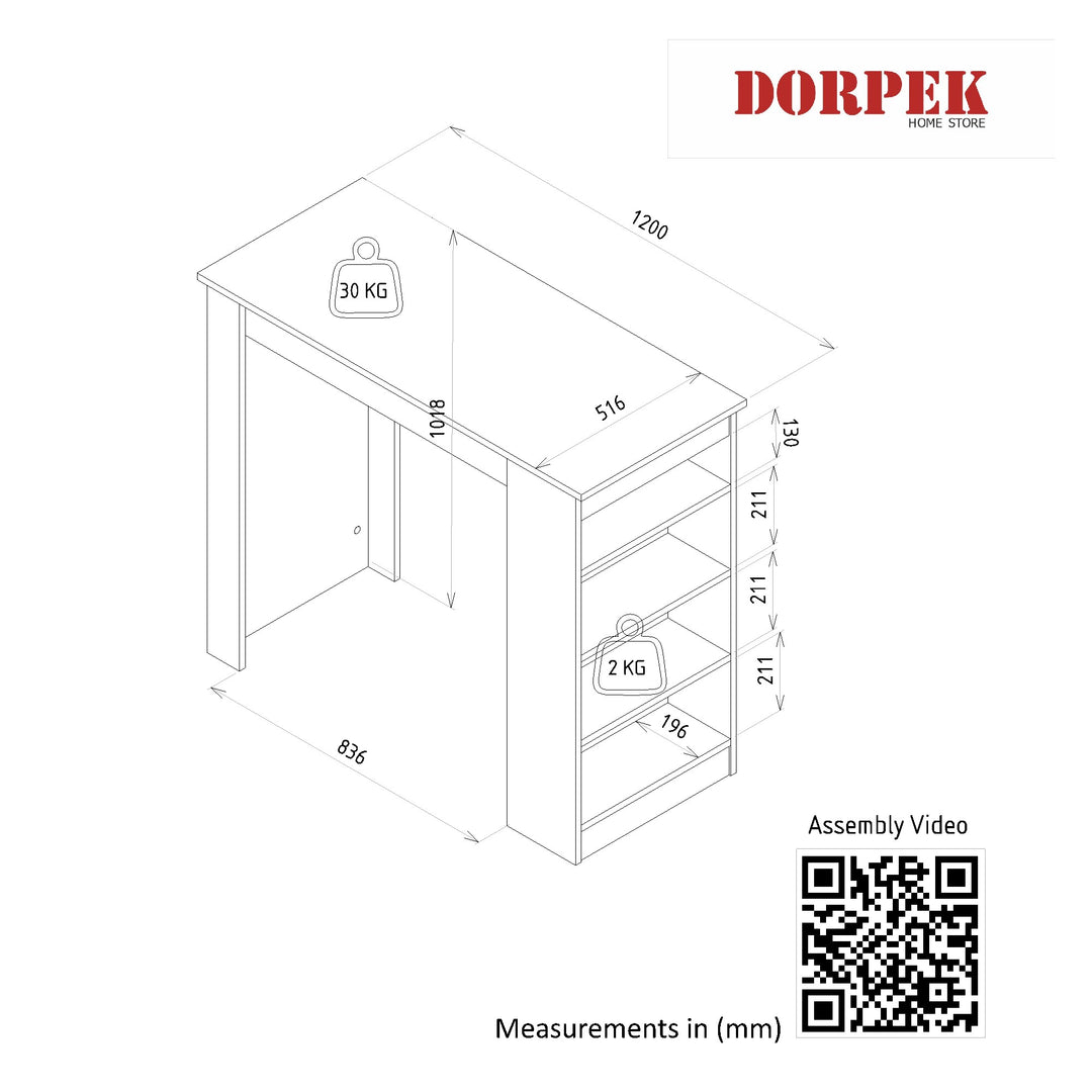 Premier Bar Table White - Sapphire