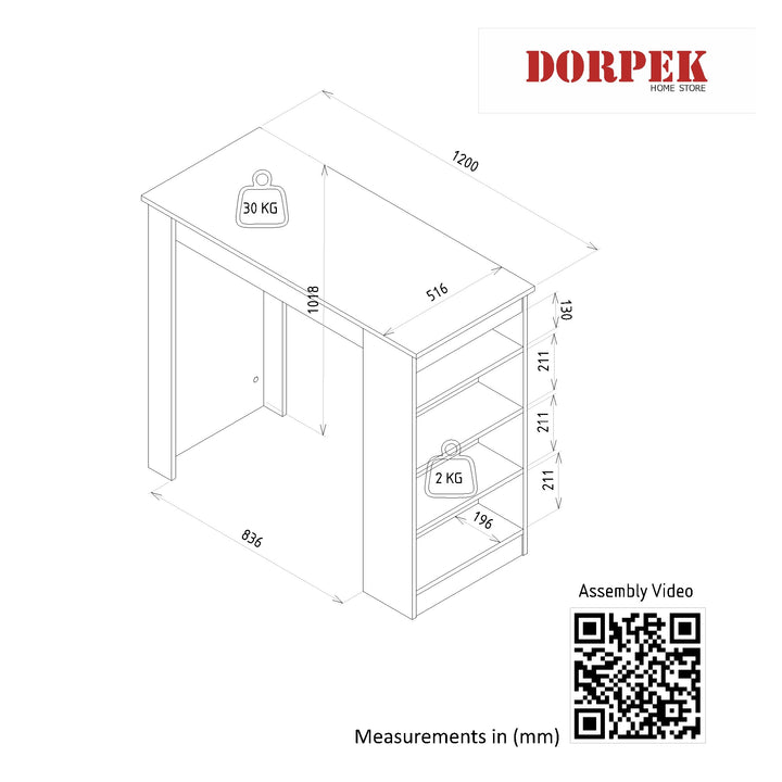 Premier Bar Table White - Sapphire