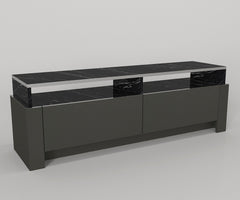 Patros Tv Stand Anthracite - Marble