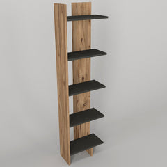 Pavero Bookcase Atlantic Pine - Anthracite